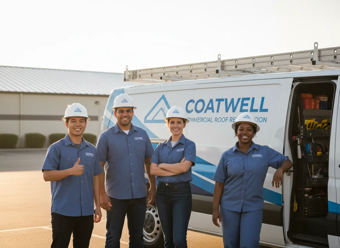 Commercial roof coating company in Maryville, IL